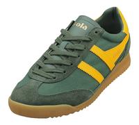 (7) Gola Tornado Mens Fashion Trainers in Green Yellow