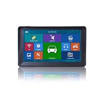 7" HD Car GPS Navigation 8G+RAM-256MB+Bluetooth-AV-IN+latest Europe Map +Truck Gps Navigators Easy Installation(8G256MBBT)