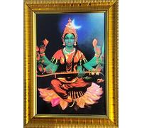 7 Hills Store Sri Raja Shyamala Devi Photo Frame / Sri Raja Matangi Devi ( 5 Inch x 7 Inch ) Photo frame