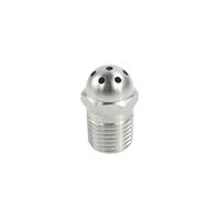 7 Holes to 1/4" BSP Male Thread 304 Stainless Steel Spraying Nozzle Round Head Washing Cleaning Cooling Sprinkler