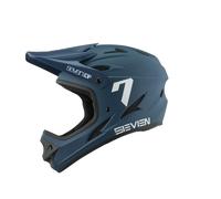 7 iDP M1 MTB Mountain Bike Full Face Lightweight Vented Bicycle Helmet Blue