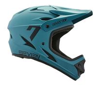 7 iDP M1 MTB Mountain Bike Full Face Lightweight Vented Bicycle Helmet (Matte Light Slate, L)