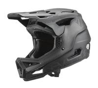 7 iDP Project 23 Carbon Full Face MTB Mountain Bike Helmet (Black / Raw Carbon, M)