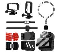 7 in 1 Action Camera Accessory Combo Kit -Compatible with DJI Osmo Nano, Magnetic Chest Mount, Flexible Adhesive Mount, Silicone Case, Wrist Strap, Screen Silicone Strap & Screen Protectors (2 pc)
