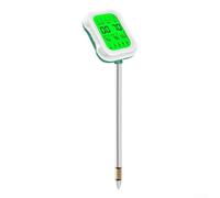 7 in 1 Digital Soil pH Meter for Testing pH, Fertility, Moisture, Air Humidity and Sunlight Intensity with LCD Display