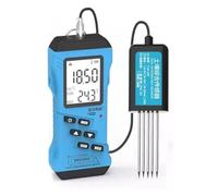 7-in-1 Digital Soil Tester, High Accuracy NPK/pH/EC/Moisture/Temperature/Humidity Meter, Industrial Heavy-Duty, Backlit LCD, No Reagents, for Garden/Farm/Greenhouse
