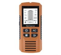 7-in-1 Electronic Stud Finder Wall Scanner Detector with LCD Display & Audio Alarm for Wood, Metal, and AC Wiring - Gray(Brown)