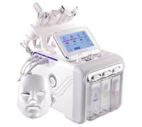 7 in 1 Hydro Facial Beauty Machine, Small Bubble Face Care Machine with LED mask - for Skin Peeling Rejuvenation Lifting Tightening Deep Cleansing Beauty Device for Home and Beauty Salon