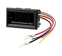 7-in-1 Multifunctional Tester, 100A Dual-Range Voltage Current Capacity Meter with Display High Accuracy Data Storage for Industrial Use(A)