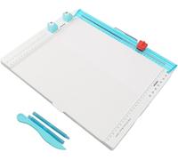 7 in 1 Paper Trimmer Scoring Board, Craft Paper Cutter and Scoring Tool, Multifunctional Trim and Score Board with 12.2in Cutting Width for Card Making, Envelopes, Boxes Durable and clever