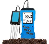 7-in-1 Rapid Soil Tester, NPK pH Moisture EC Meter for Accurate Soil Fertility Analysis, Indoor Outdoor Plant Care