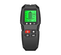 7 in 1 Smart Stud Finder Wall Scanner with LCD Display Detector for AC Wire Metal Studs Wood Joist Pipe(Black)