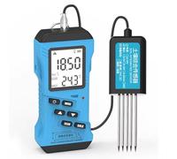 7 in 1 Soil Tester - Multifunctional Soil Test Kit for Temperature, Moisture, pH, Nitrogen, Phosphorus & Potassium - Essential Garden Soil Fertility Tester