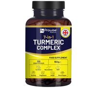 7-in-1 Turmeric Complex - 5000mg | 120 Vegan Capsules