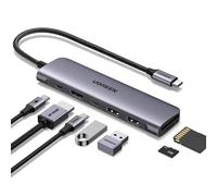 7-in-1 USB C Hub for Laptop, 4K HDMI to USB-C Adapter, 100W PD Charging, 5Gbps