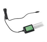 7 In 1 USB Soil Tester With IP68 Waterproof Rating for Soil Moisture PH Temperature Conductivity And Nutrient Contents Monitor for Indoor & Outdoor Plants