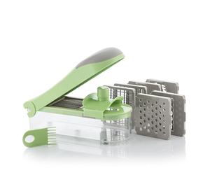 7 in 1 Vegetable Cutter, Grater and Mandolin with Recipes and Accessories Choppie Expert InnovaGoods