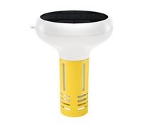 7-in-1 Water Quality Meter for Pool, Solar Charging, Smart WiFi Pool Tester for pH, ORP, Total Dissolved Solids, Salinity, EC ree), Temperature, Floating Waterproof Design