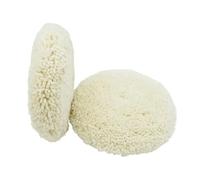 7 Inch 180MM Double Sided Soft Wool Clean Polishing Buffing Pad For Car Polisher Polishing Paint Grinding Waxing