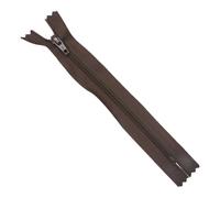 7 Inch 18cm Zip No3 Closed End Nylon Dress Skirt Etc 41 Colours BUY 1 Or 2 456D, 291 Middle Brown, Pack of 1
