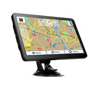7 Inch 256MB+8G Car GPS Navigation HD Touch Screen Car GPS Navigator USB TF Built-in Speaker Portable Navigator Australia/North America/Europe Map Free Map Update Voice Guidance Lane Assistant