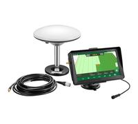 7 Inch Agricultural Tractor GPS Guidance System High Precision Farming GPS Strong Anti-Interference GNSS Antenna, Suitable for Plowing Sowing Farmland and Weeding Automatic Positioning GPS Navigator