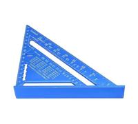 7-Inch Aluminum Speed Square, 180mm Alloy Carpenter’s Square, Multi-purpose Rafter Angle Square for Precision Layout, Framing, And Engineering, Durable, Rust-Proof Measuring Tool
