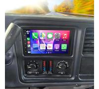 7 inch Android 13 Car Stereo for Chevy Silverado C/K 2003-2006, 2+32GB Touchscreen Display Radio Multimedia Player Head Unit with Carplay Android Auto GPS Navigation Bluetooth SWC FM RDS Mirror Link