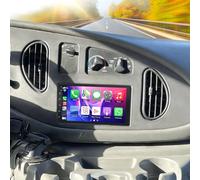 7 inch Android 13 Car Stereo for Ford E150 E250 E350 Super Duty, 2+32GB Touchscreen Display Radio Multimedia Player Head Unit with Carplay Android Auto GPS Navigation Bluetooth SWC FM RDS Mirror Link