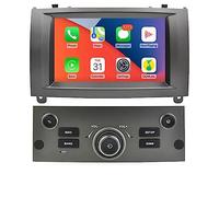 7 inch Android 15 Car Radio Stereo for Peugeot 407 1 2004-2011 Multimedia Video Player Head Unit GPS Navi WIFI 4G Bluetooth Carplay 8 Core Multiple UI Silver