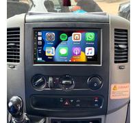 7 Inch Android 15 Car Stereo for Mercedes Benz Sprinter 2006-2018 2 Din Car Radio with Wireless CarPlay & Android Auto 2GB RAM 32GB ROM Bluetooth Radio w/Touchscreen GPS Navi FM RDS SWC Backup Camera