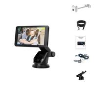 7 Inch Car Backseat Viewer Night Visibility Camera Systems For Siblings Real Time Transmission Multiple Camera Vehicle Baby Device