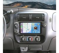 7 Inch Car Radio Stereo For Ford Ranger XLT 1998-2006 Head Unit 2 Din with Carplay Android Auto GPS Navigation Sat Nav WiFi Bluetooth FM RDS SWC MirrorLink 2+32G