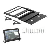 7 Inch Case Plus Screen, Touch Screen Case Holder, Stable Support Plastic Bracket Shell, for Raspberry PC Various Systems Black 7 Inch Monitor Case (Plastic bracket shell)
