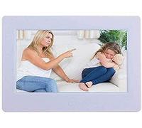 7-inch Digital Photo Frame, Motion Sensor, High-definition LED Display, Electronic Photo Frame That Can Be Switched On and Off Regularly (White(hd))