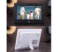 7-inch Digital Photo Frame, Multi-functional Full HD 16:9 Widescreen IPS Display, with Music/video Player, Suitable for Multiple Scenes