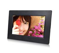 7-inch Digital Photo Frame, Remote Control, Simple Operation, Strong Practicality, Multi-functional Electronic Photo Frame (Black)