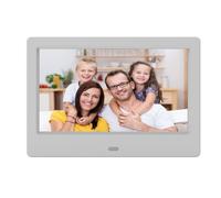 7 Inch Digital Photo Frame， Smart Motion Sensor with Remote Control， Auto On/Off， Slideshow， Wall Mountable (Black,10 Inch)