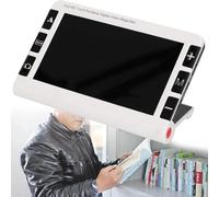 7 Inch Digital Video Magnifier, Portable Electronic Reading Aid with 2x/8x/15x/32x Zoom for Easy Reading and Viewing with Multiple Color Modes