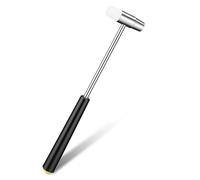 7 Inch Dual Head Small Hammer, Mini Lightweight Hammer, Plastic & Metal Head Mallet Mini Jewelry Hammers for Crafts Watches Tuning Woodworking DIY Leather Musical Instruments Supplies