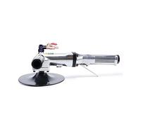 7" Inch Hand Held Water Feed Inch Pneumatic Wet Concrete Polisher Air Marble Granite Stone Grinder Diamond Polishing Pads