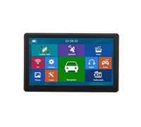 7" Inch HD Car GPS Navigation Sat Nav 256/8GB Navigators FM MP3/MP4 Players Easy Installation(Add Sunvisor)