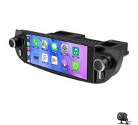 7 inch HD Touchscreen Headunit Car Radio Stereo for F-iat 500 2007-2015 Android 14 Wireless CarPlay & Android Auto GPS Navigation & HiFi FM WiFi Mirror Link Backup Came(Size:8 CORE 8+128G,Color:Black)