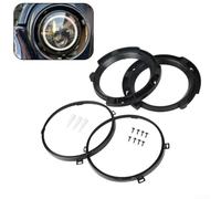 7 Inch Headlight Mounting Retaining Bracket Ring Set Fits for Jeep for Wrangler JK 2007-2018