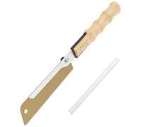 7 inch Japanese Style Hand Saw High Carbon Steel Pull Saw Efficient Cutting Pull Sawblade 3 Sided Sharpening Hand Blade for DIY