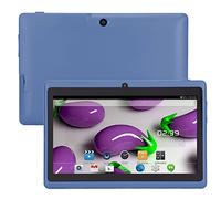 7 Inch Kids Tablet, 32GB Quad Core Eye Protection Kids Tablet,Support WiFi, Bluetooth,GPS Multifunction, Ront and Rear Dual Cameras, Puzzle Early Education Tablet PC Gifts for Kids Birthday(Blue)