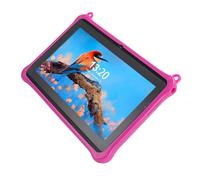 7 Inch Kids Tablet with Double Camera, 32GB Pre Installed APP for 13, Kids Learning Tablet with Silicone Case, for Children (Pink)