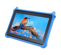 7 Inch Kids Tablet with Double Camera, 32GB Pre Installed APP for 13, Kids Learning Tablet with Silicone Case, for Children (Blue)