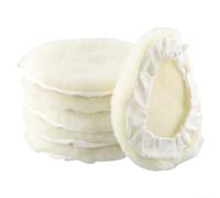 7 Inch Lambs Wool Buffing Wheel Pad Buffer Polishing Set,For Car Paint Face Grade,6 Pack 180Mm