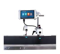 7 Inch Large Screen Online Thermal Inkjet Printer 12.7/25.4mm Fully Automatic Assembly line Thermal Inkjet Date Barcode QR Code